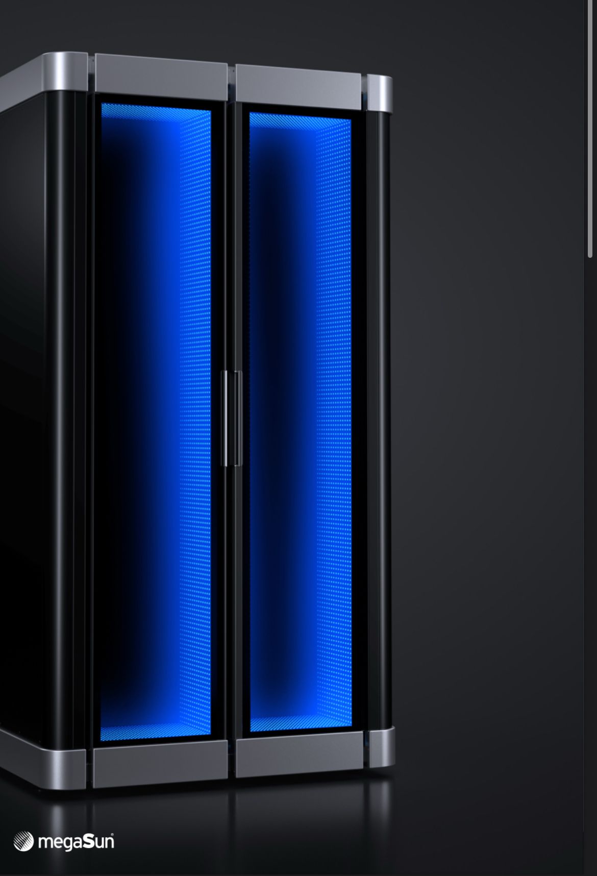 Вертикальный солярий Megasun T9